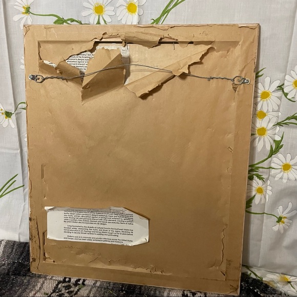 Wedding Vase G E Mullan vintage Navajo southwestern pastel framed art print - Picture 5 of 8